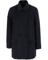 Le Plain - Short Double-Breasted Jacket - Lyst