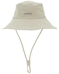 Jacquemus - Cappello Da Pescatore 'Le Bob De-Nimes' Con Logo Lettering S - Lyst