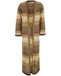 MC2 Saint Barth - 'Amalia' Long Dress With All-Over Pattern P - Lyst
