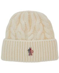 Moncler - Brrretto Con Patch Logo Sul Fronte E Lavorazione A Tr - Lyst