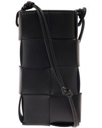 Bottega Veneta - 'Phone Pouch' Shoulder Bag With Knot Details - Lyst