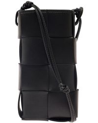 Bottega Veneta - 'Phone Pouch' Shoulder Bag With Knot Details - Lyst