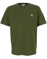 Maison Kitsuné - Chillax Fox Patch Regular T-Shirt - Lyst