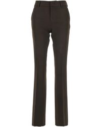 PT Torino - Pants With Belt Loops And Flared Leg - Lyst