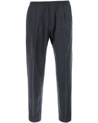 Low Brand - Tokyo Pants With Pockets And Zip Closure - Lyst