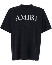 Amiri - Brand-Embellished Crewneck Cotton-Jersey T-Shirt - Lyst