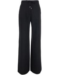 Max Mara - Pants With Pockets And Straight Hem - Lyst