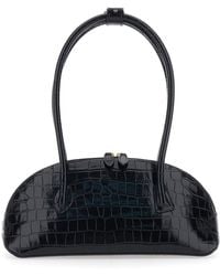 Liffner - Shoulder Bag 'Ew Dome' With Round Top Handles And Crocodile-Ef - Lyst