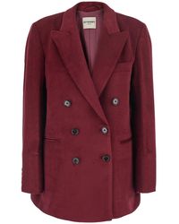 Roy Rogers - Double-Breasted Jacket With Peak Revers - Lyst