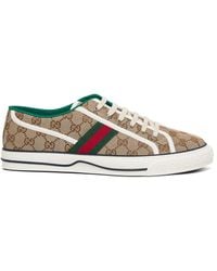 Gucci - Man's gg Fabric Tennis 1977 Sneakers - Lyst