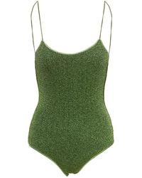 Oséree - 'lumière Maillot' Swimsuit With Open Back In Lurex Woman Oséree - Lyst