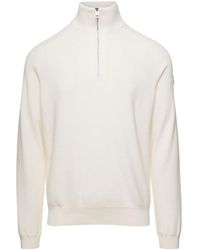 Moncler - Polo Neck Pullover - Lyst