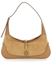 Gucci - 'Jackie 1961' Shoulder Bag With Clasp Closure And Adjustab - Lyst