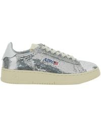 Autry - Colored Sneaker With Bead Embellishment - Lyst