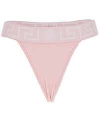 Versace - Underwear With Greca And Medusa Detail - Lyst