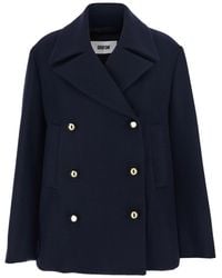 Grifoni - Double-Breasted Jacket With Wide Classic Lapels - Lyst