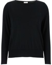 Allude - Pullover With Boat Neckline - Lyst