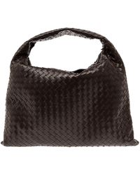 Bottega Veneta - 'Hop Large' Shoulder Bag With Intreccio Motif - Lyst