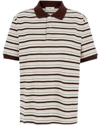 DUNST - Polo Shirt With Embroidered Logo Lettering On The Fro - Lyst