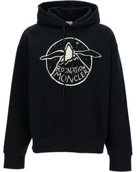 Moncler Genius - Hoodie With Moncler X Roc Nation By Jay-Z Print I - Lyst