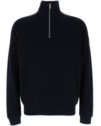 Moncler - Dark High Neck Sweater - Lyst