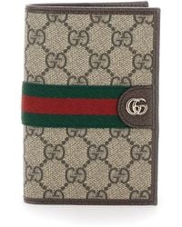 Gucci - 'Ophidia' Wallet With Metallic Logo On The Front And All-O - Lyst