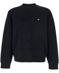 Emporio Armani - Cotton Crewneck Sweatshirt - Lyst