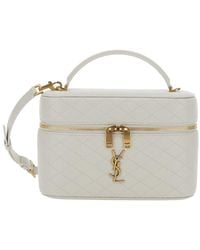 Saint Laurent - 'Gaby' Crossbody Bag With Cassandre Plaque On The - Lyst