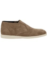Doucal's - Scarpe Stringate Con Cuciture Tono Su Tono - Lyst