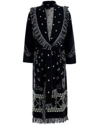 Alanui - Dress With Frayed Edges And Bandana Motif All-Over - Lyst
