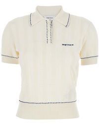 McQueen - Polo Shirt With Classic Collar And Logo Letter - Lyst