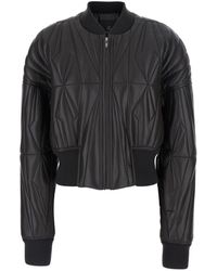 Rick Owens - Bomber Jacket Quilted With L - Lyst