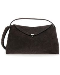 TOTEME - Handbag With T Plate Closure And Removable Shoulder Strap - Lyst