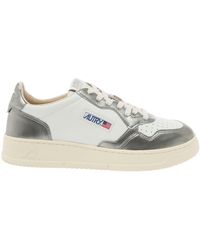 Autry - 'Medalist' And Low Top Sneakers With Logo Detail In - Lyst
