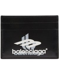 Balenciaga - Portacarte Con Motivo Layered Sports - Lyst