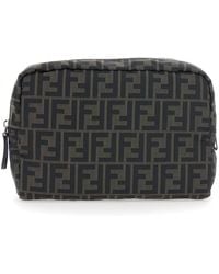 Fendi - Pouch With Zip Closure - Lyst