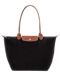 Longchamp - 'Le Pliage Original' Shoulder Bag With Embossed Logo I - Lyst