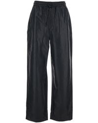 Isabel Marant - 'Nereane' Trousers With Elasticated Waist And Patch Pockets - Lyst
