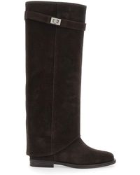 Via Roma 15 - Boot With Cuff And Padlock Detail - Lyst