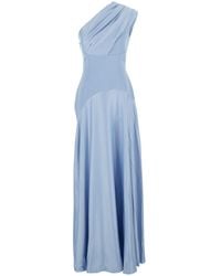 Solace London - One-Shoulder Long Dress Gabriela - Lyst