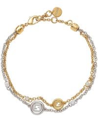 Fendi - Bracciale 'Ever Round Stud' - Lyst