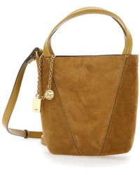 Chloé - Borsa A Spalla 'Spin' Con Tracolla Regolabile E Removibile E Cha - Lyst