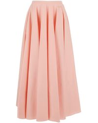 Givenchy - Circular Skirt With A-Line Cut And High Waist - Lyst