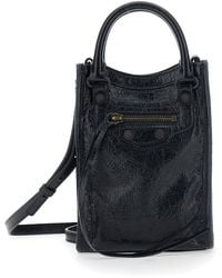 Balenciaga - 'Le City' Shoulder Bag With Adjustable And Removable Strap And Zip Pocket On The Front - Lyst