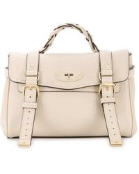 Mulberry - 'mini Alexa' Handbag In Grainy Leather Woman - Lyst