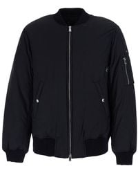 Tatras - 'Osodo' Down Jacket With High Collar And Logo Patch On Th - Lyst