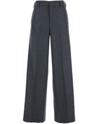 PT Torino - 'Lorenza' Pants With Front Pences - Lyst