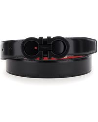 Ferragamo - And Reversible Belt With Gancini Buckle - Lyst