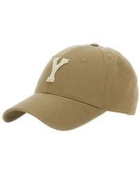Saint Laurent - Baseball Cap With Logo Embroidery On The Front - Lyst