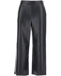 Max Mara - Pantalone 'Amati' Con Vita Elasticizzata Sul Retro E Gamba - Lyst